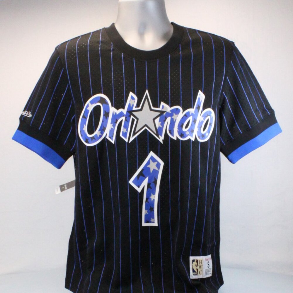 Orlando Magic Name and Number Crewneck Jersey Short Sleeve #1 'Hardaway' Men's S